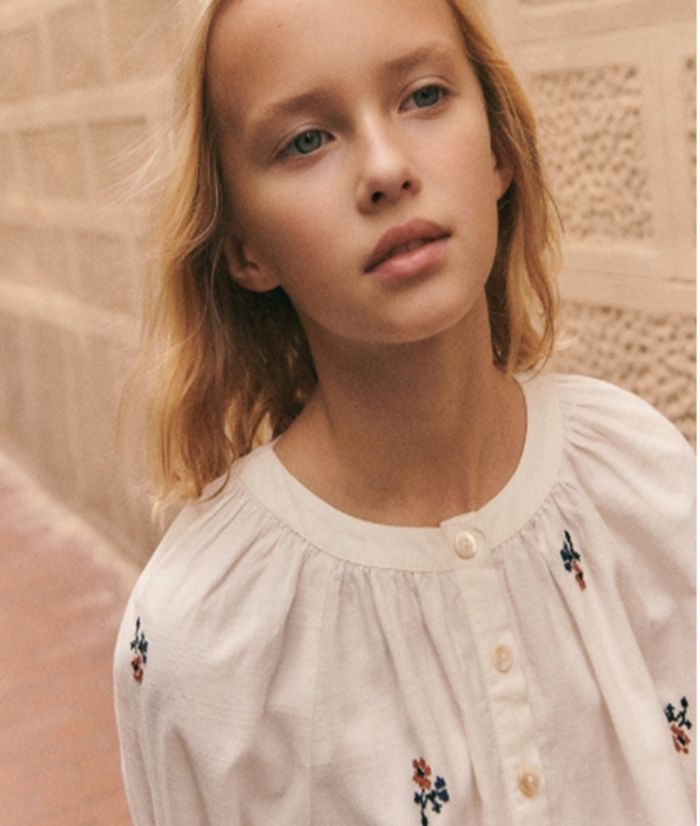 Composition: 100% cotton. Embroidery: 100% polyester.									